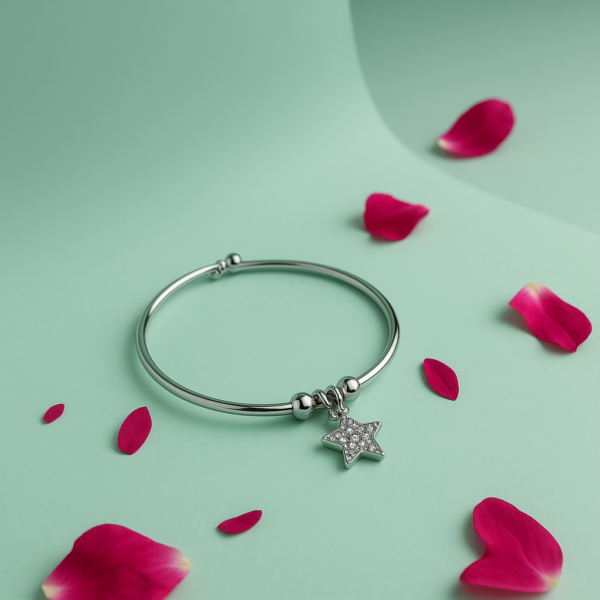 Sparkling Star Charm Bracelet