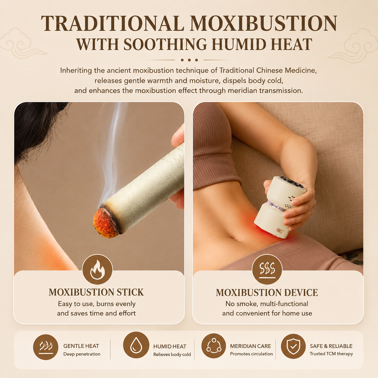 Smart 4-in-1 EMS Moxibustion Massager - Image 2
