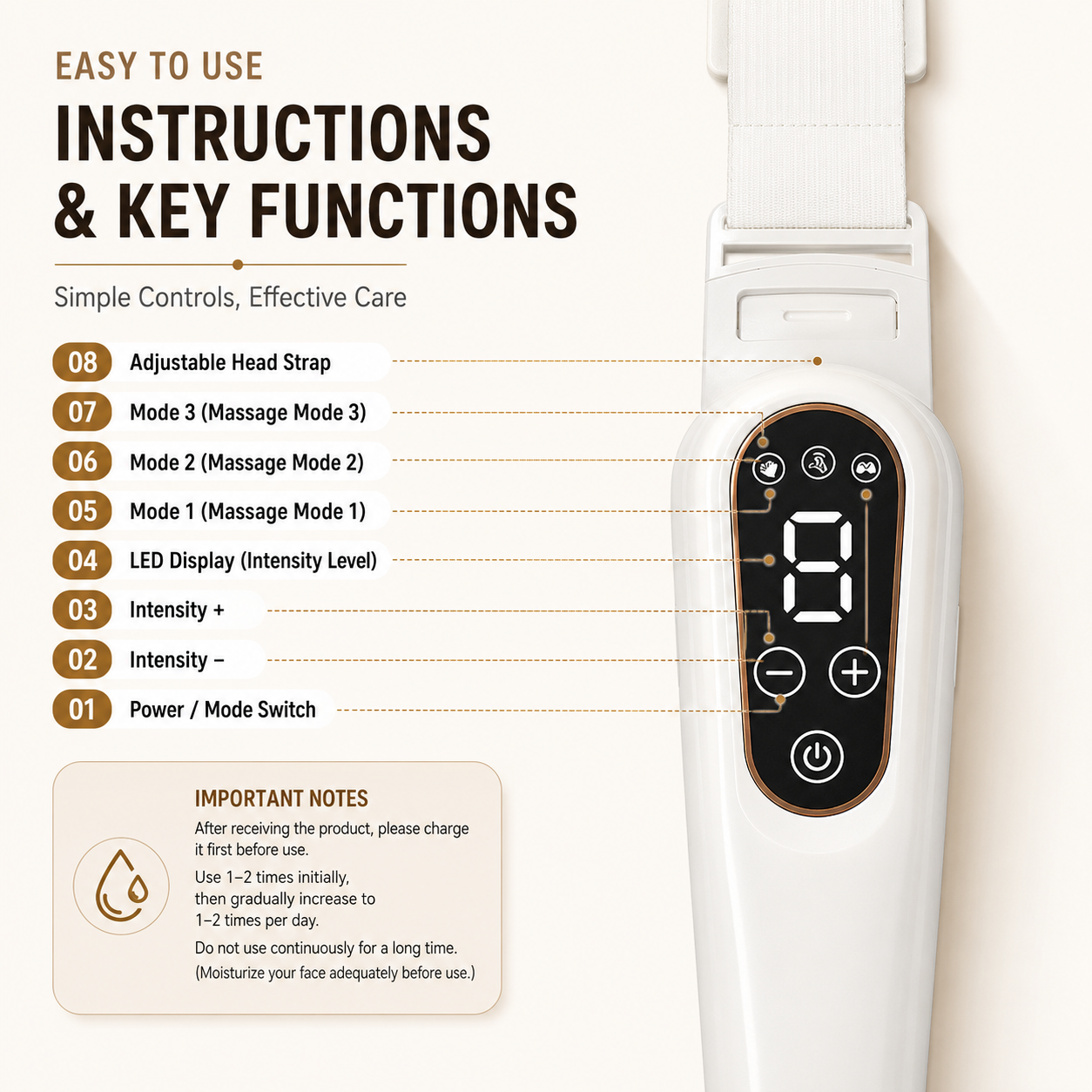 Smart V-Line EMS Face Lift & Chin Massager - Image 6