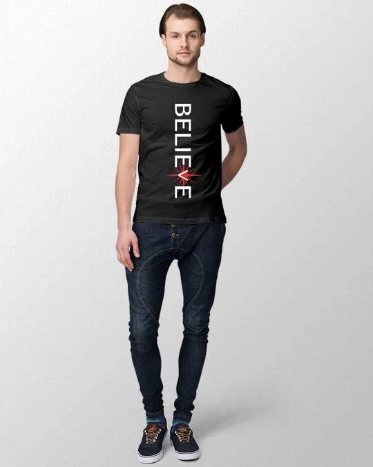 Alternative view of Believe Men T-shirt