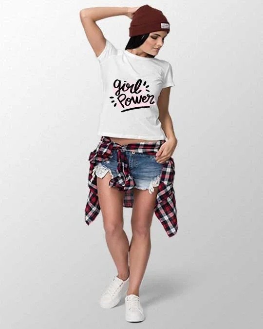 Alternative view of Girl Power Women T-shirt