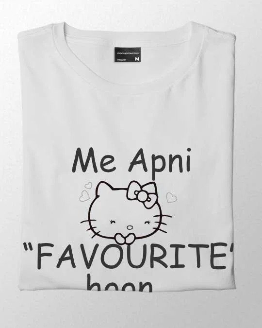 Main Apni Favorite Hu Women T-shirt - Image 3