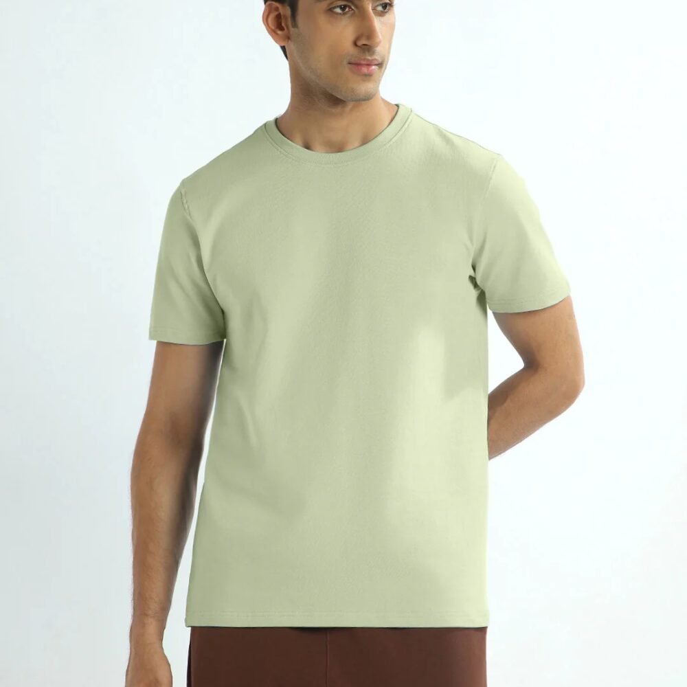 Alternative view of Everyday Premium Aloe Green Men T-Shirt