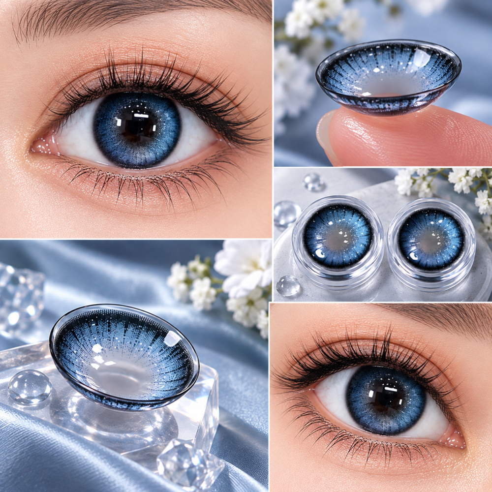 Alternative view of Mystic Ocean Color Contact Lenses