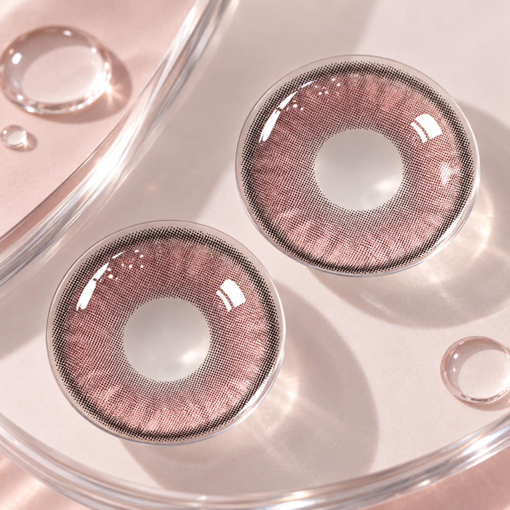 Pastel Rose Contact Lens